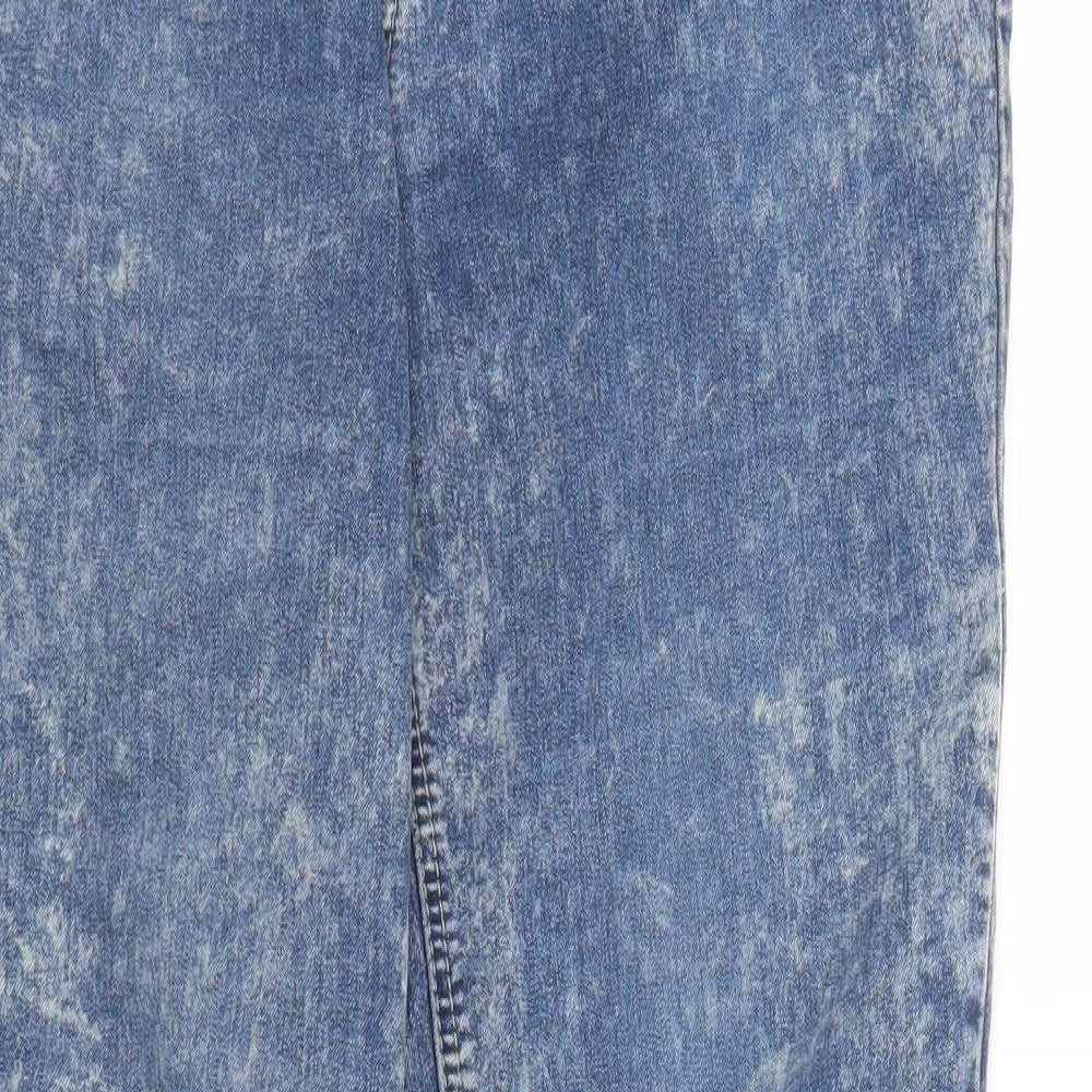 Yes Yes Womens Blue  Denim Skinny Jeans Size 12 L29 in