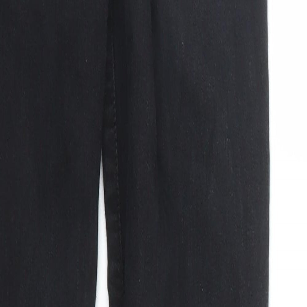 Bershka Womens Black  Denim Skinny Jeans Size 6 L29 in