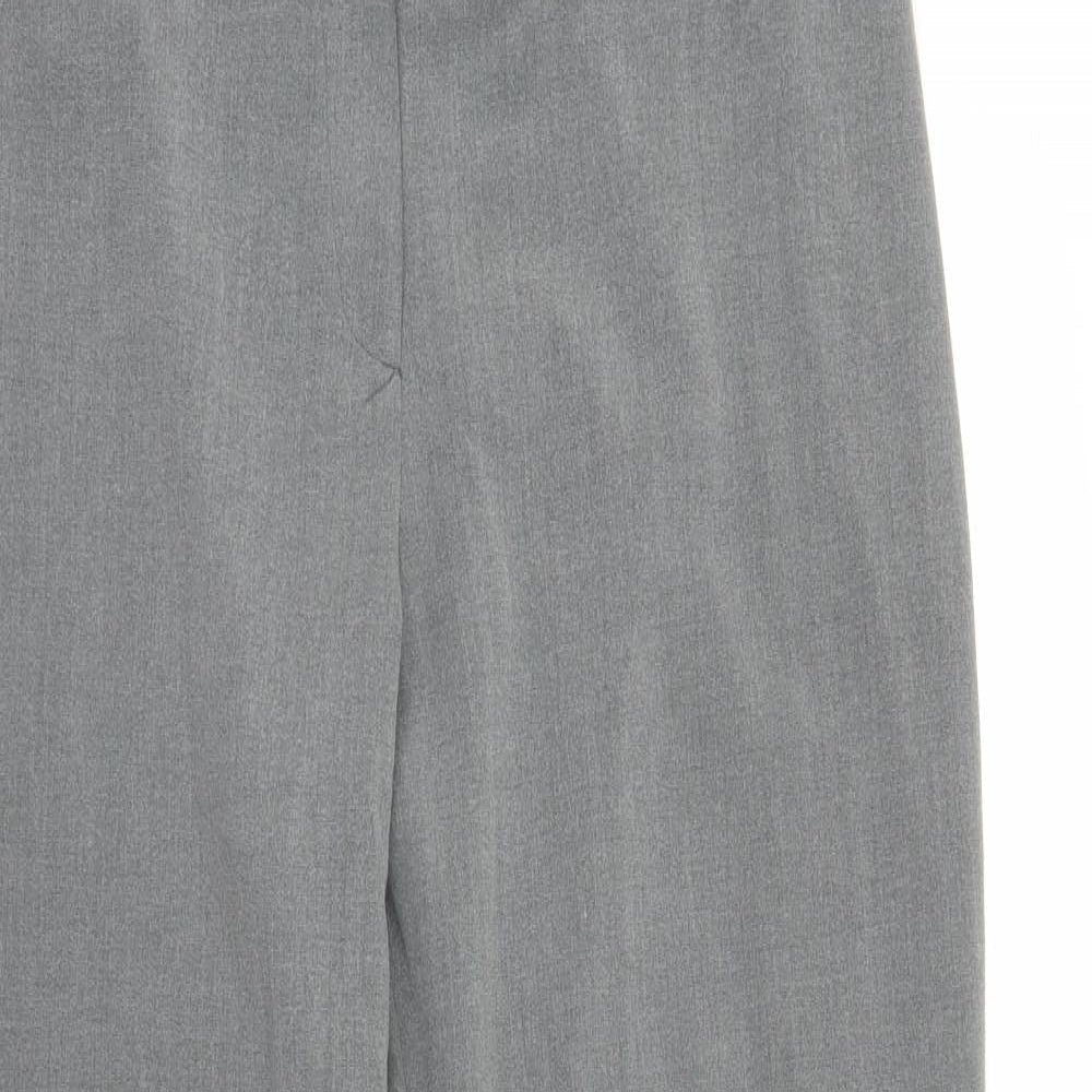Epilogue Womens Grey  Rayon Trousers  Size 12 L31 in