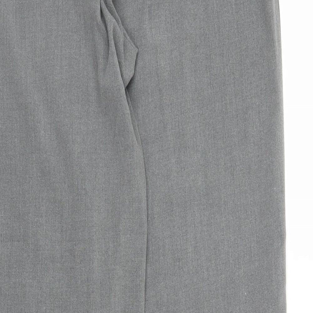 Epilogue Womens Grey  Rayon Trousers  Size 12 L31 in