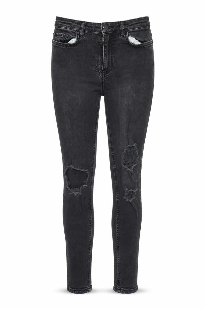 Studio Denim Womens Black  Denim Skinny Jeans Size 10 L28 in