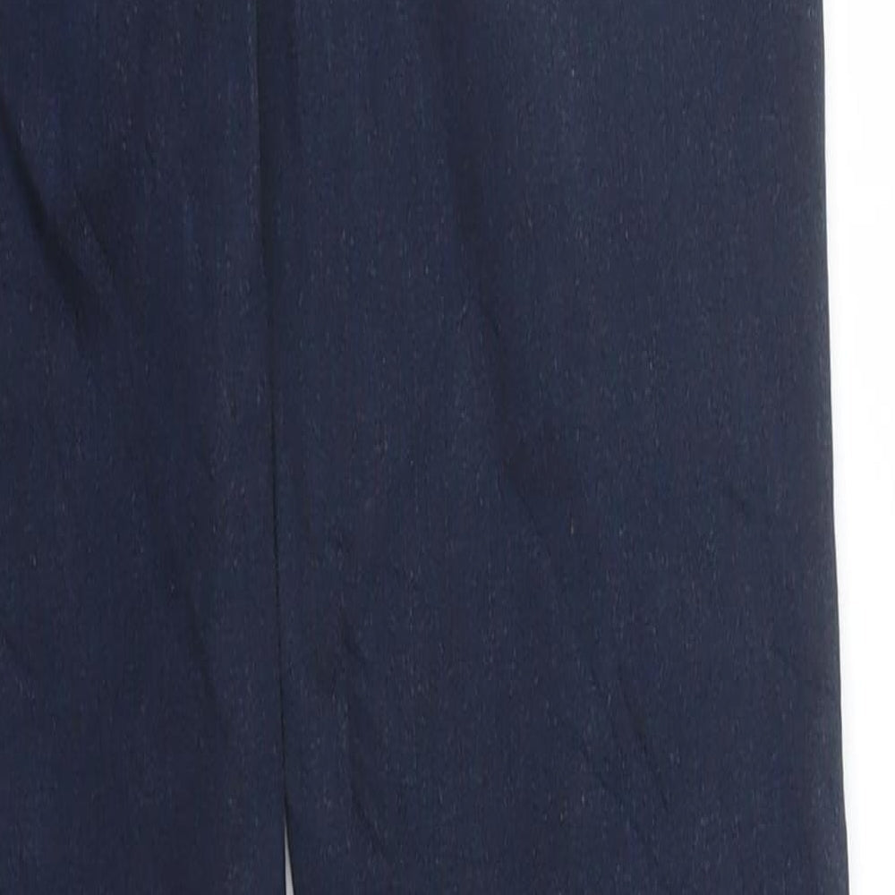 Zara Womens Blue   Carrot Trousers Size 8 L33 in