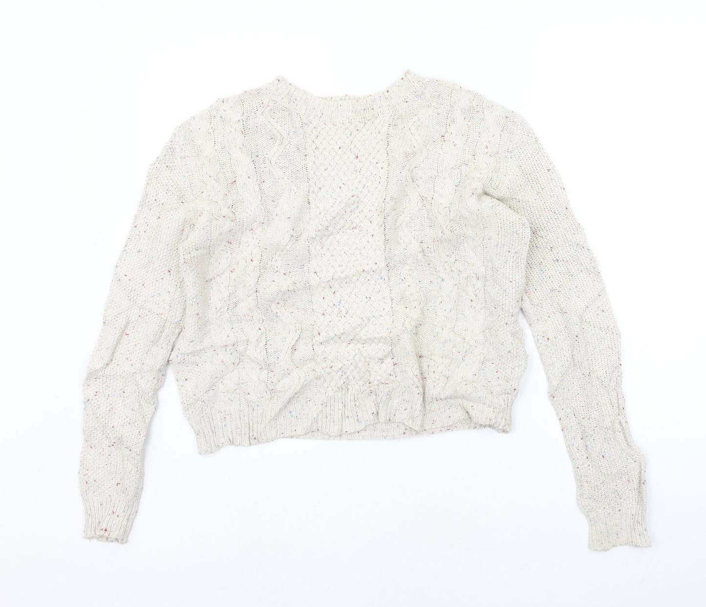 Cooperative Womens Beige   Pullover Jumper Size S