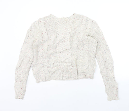 Cooperative Womens Beige   Pullover Jumper Size S