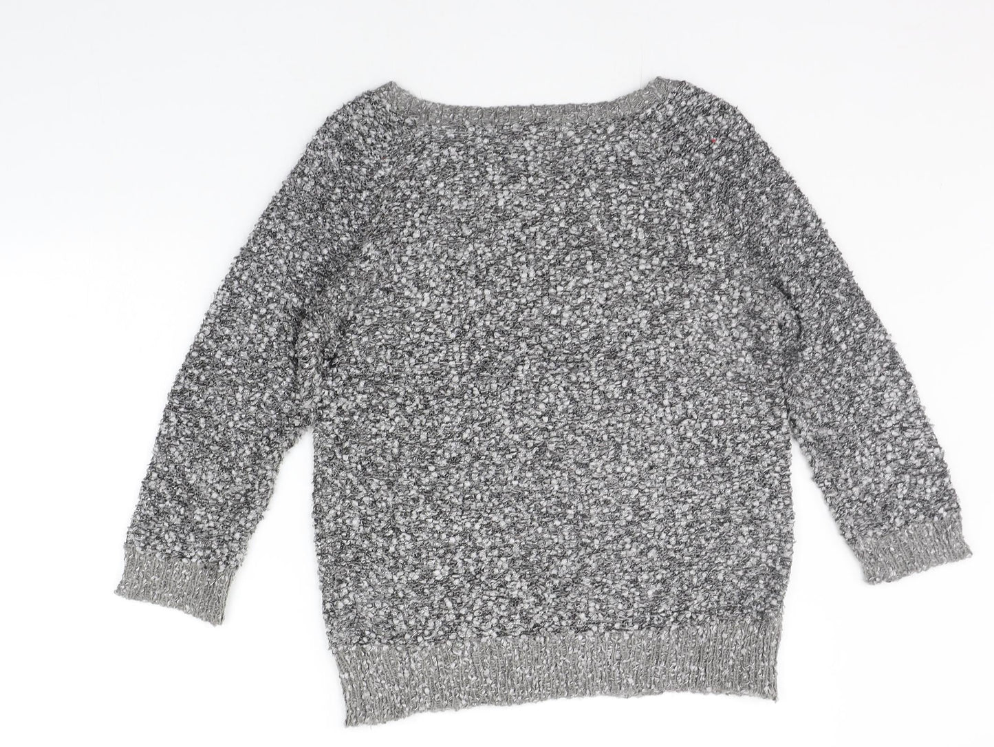 bm collection Womens Grey   Pullover Jumper Size S