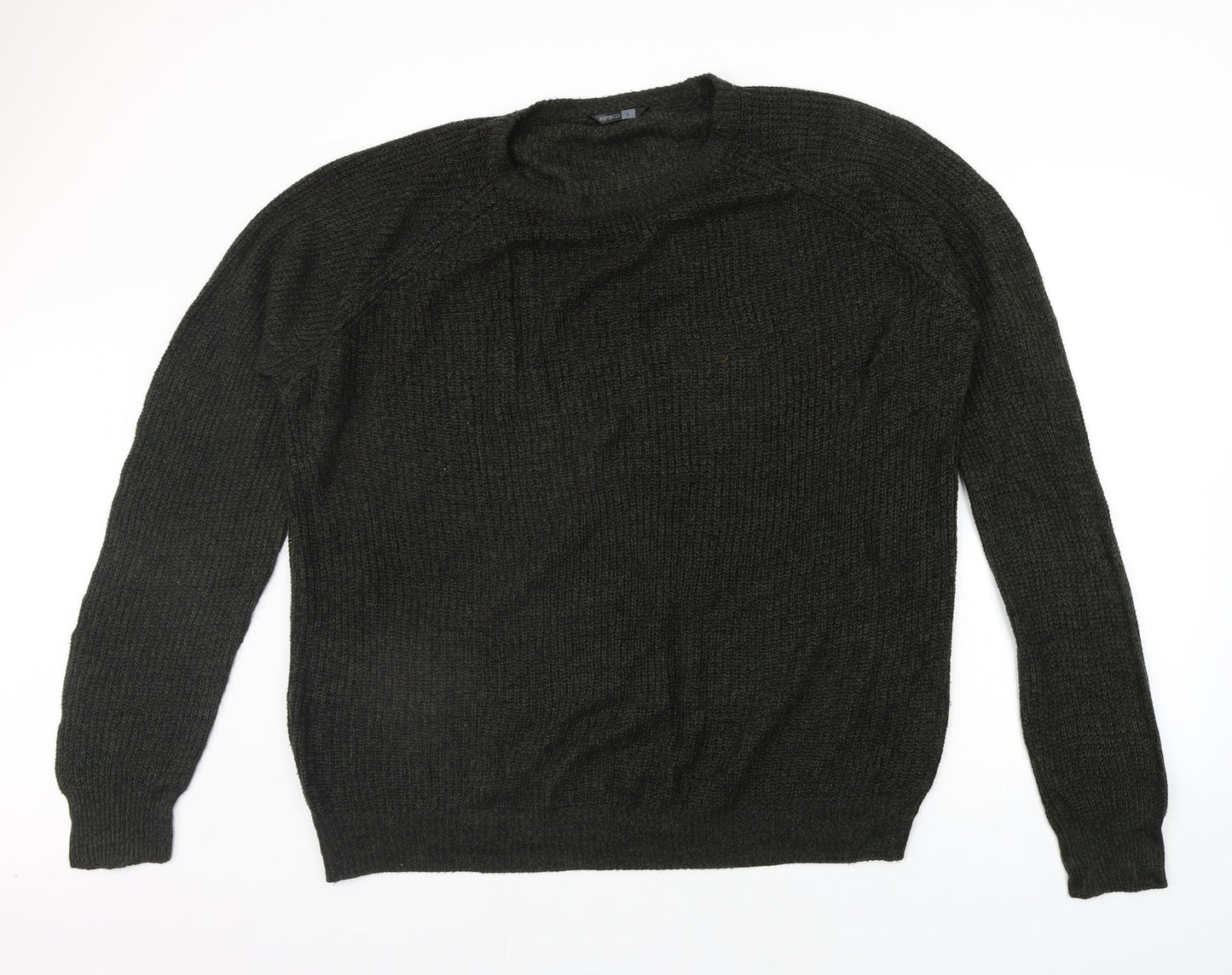PEP&CO Womens Green   Pullover Jumper Size L