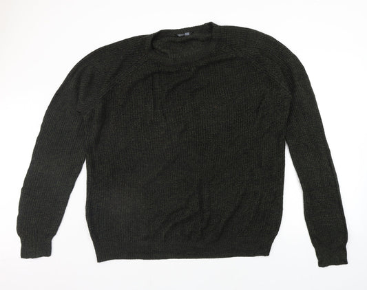 PEP&CO Womens Green   Pullover Jumper Size L