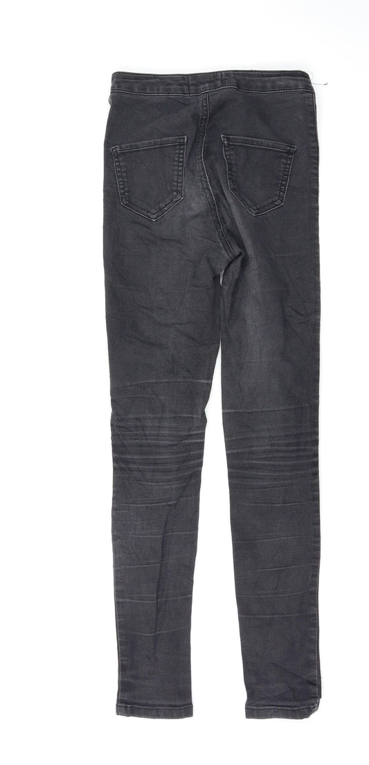 Miss Selfridge Womens Black   Skinny Jeans Size 4 L27 in