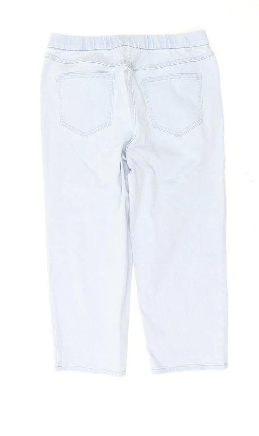 D&Co. Womens Blue   Jegging Jeans Size 12 L21 in