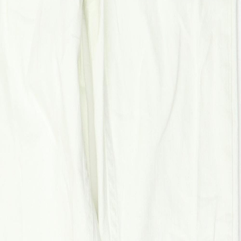Diverse Womens White   Skinny Jeans Size 26 L30 in