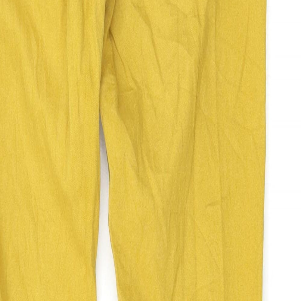 Preworn Womens Yellow   Skinny Jeans Size 30 L30 in