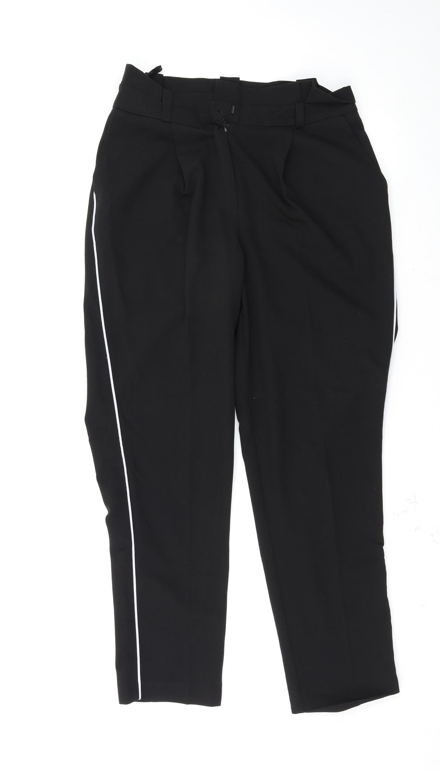 New Look Womens Black   Trousers  Size 8 L27 in
