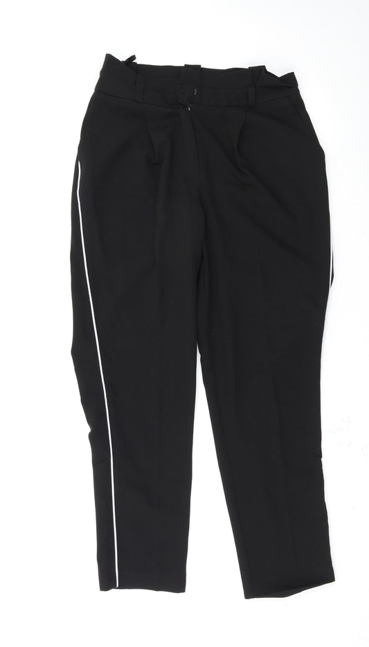New Look Womens Black   Trousers  Size 8 L27 in
