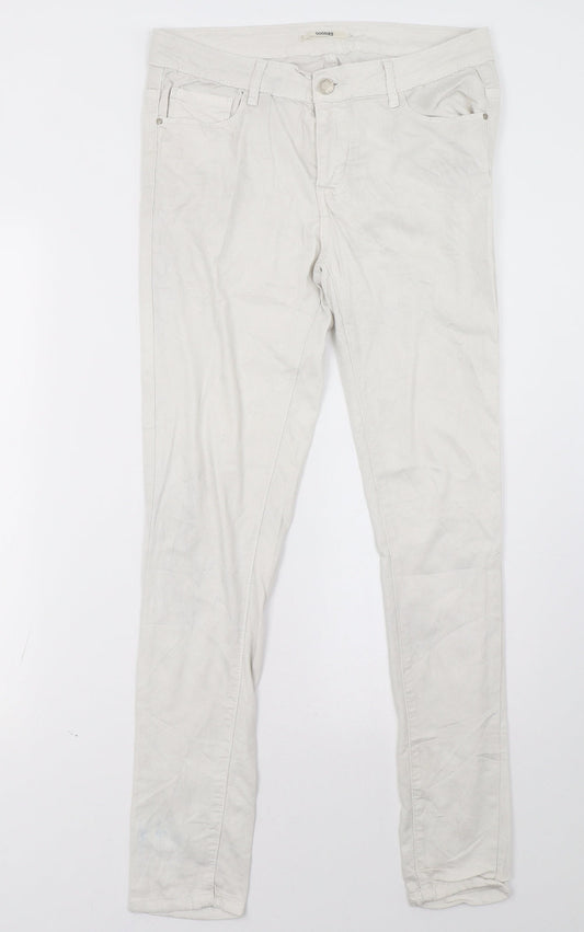 goodies Womens White   Straight Jeans Size 32 L31 in