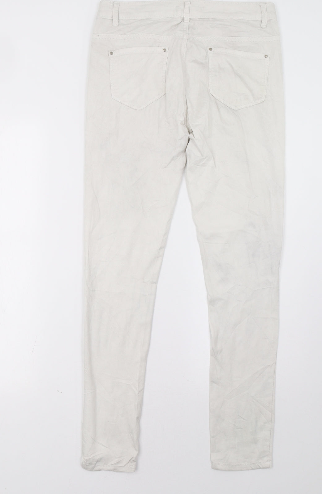 goodies Womens White   Straight Jeans Size 32 L31 in