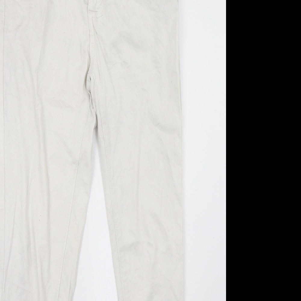 goodies Womens White   Straight Jeans Size 32 L31 in
