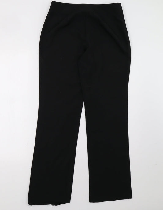 matal Womens Black   Trousers  Size 10 L30 in