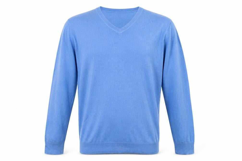 Cedarwood State Mens Blue Knit Pullover Sweatshirt Size XL