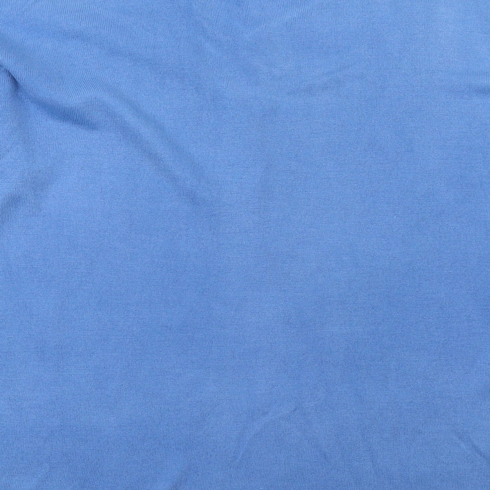 Cedar Wood State Mens Blue  Knit Pullover Sweatshirt Size XL