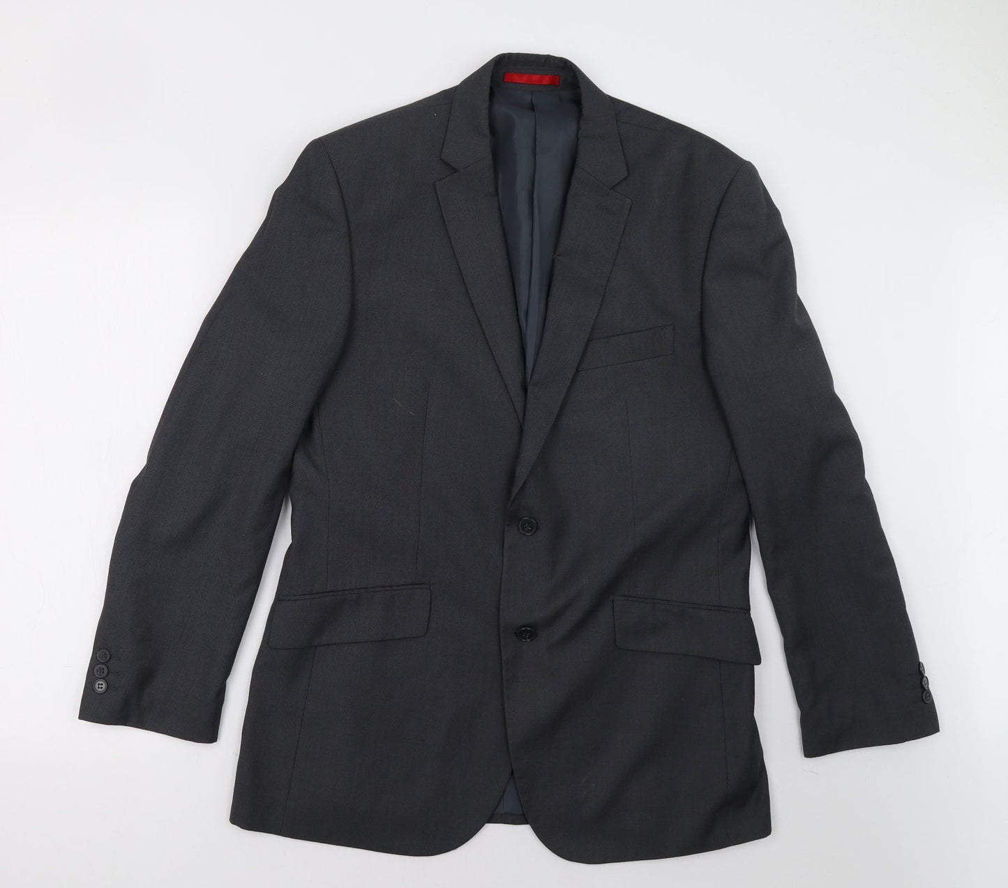 Burton Mens Grey   3 Piece Blazer Size 40