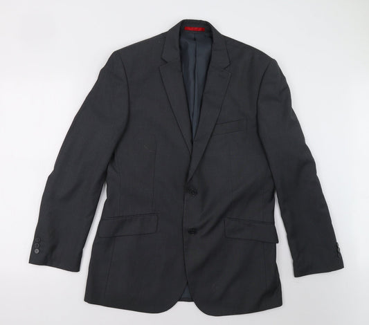 Burton Mens Grey   3 Piece Blazer Size 40