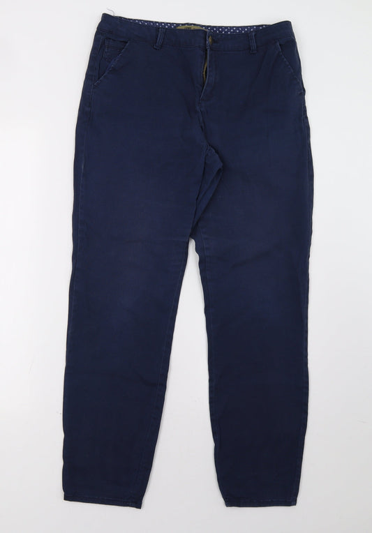 retro appearel Womens Blue   Trousers  Size 12 L31 in