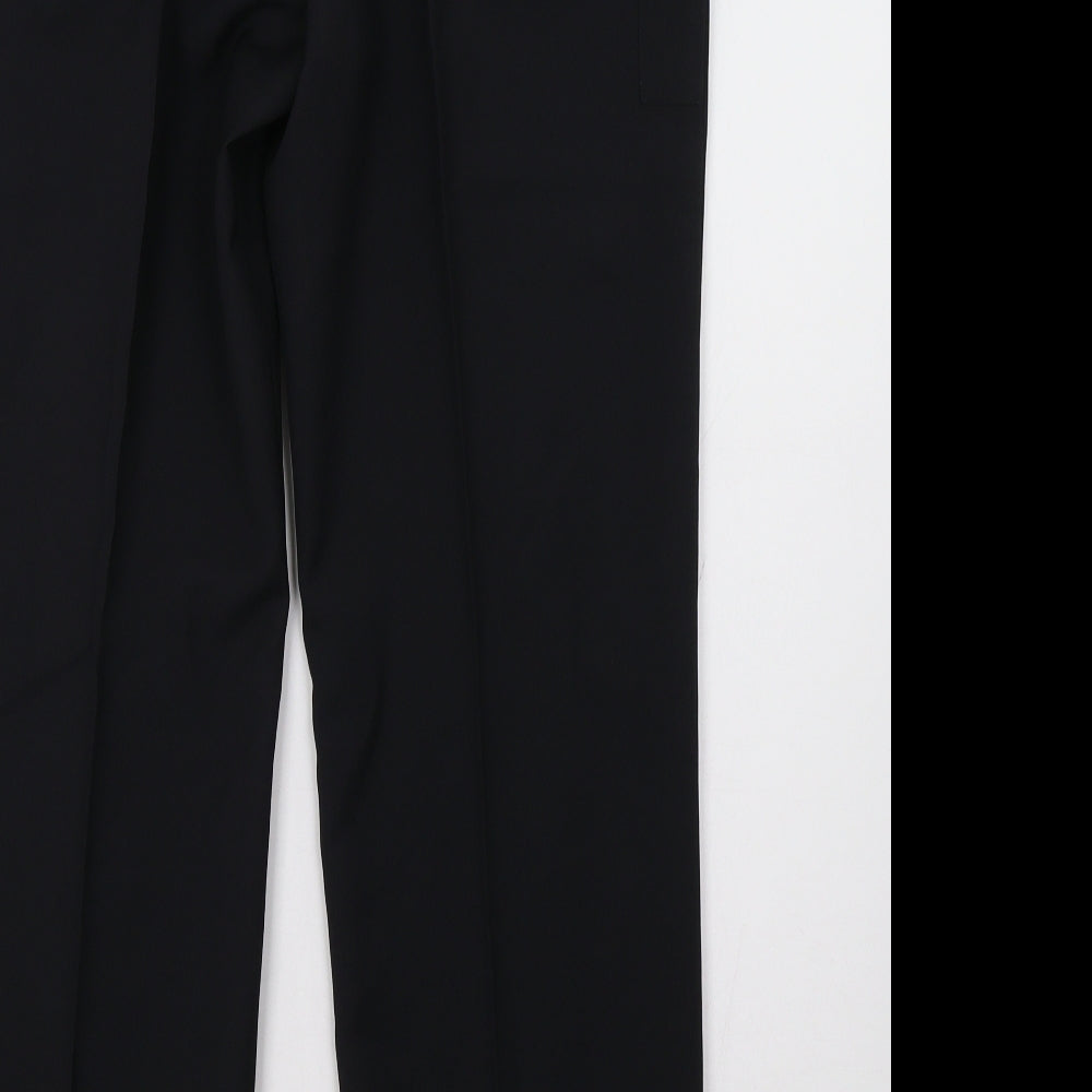 Dimensions Womens Black   Trousers  Size 12 L30 in