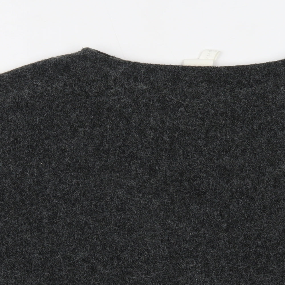 H&M Womens Grey   Pullover Jumper Size XS
