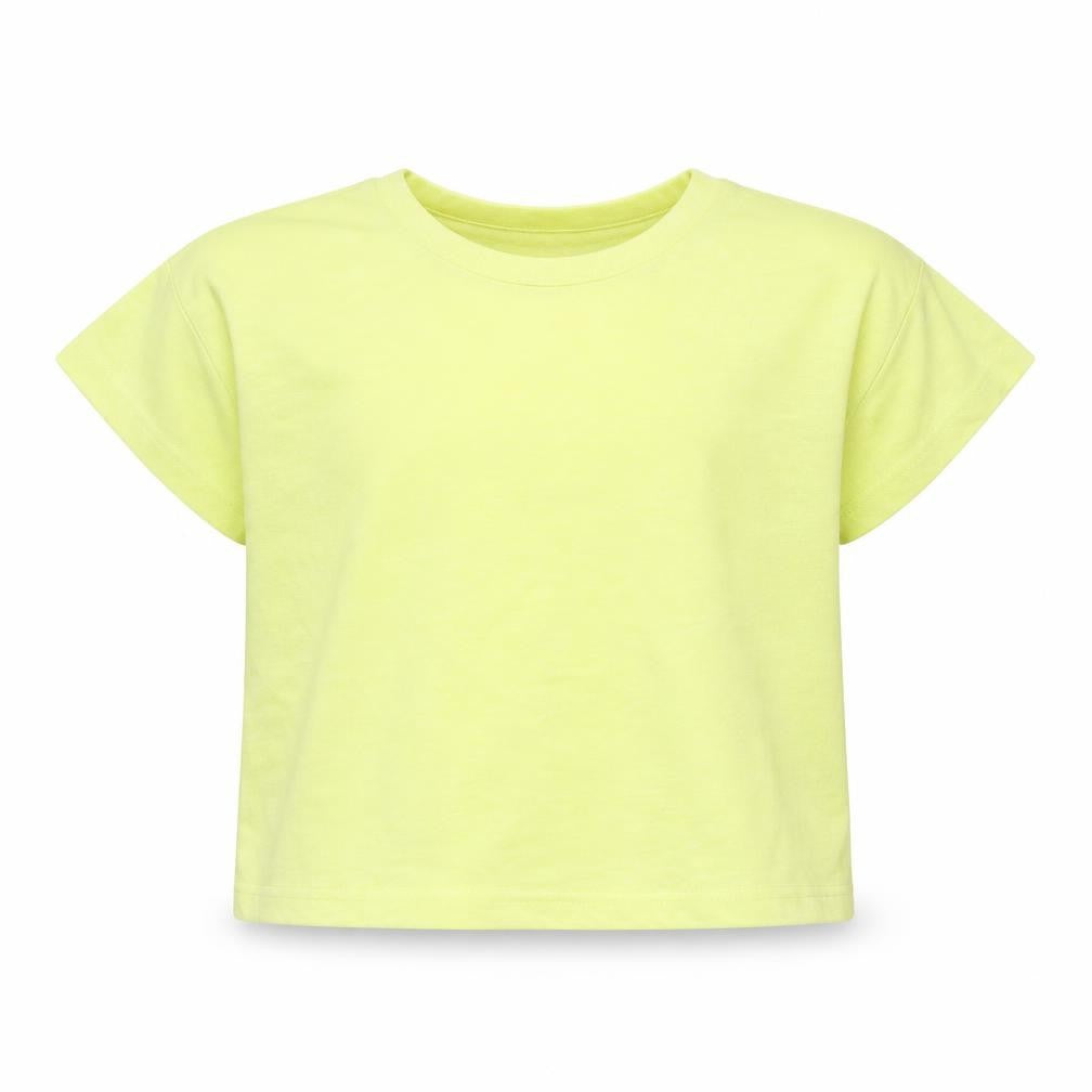TU Girls Yellow   Basic T-Shirt Size 4 Years