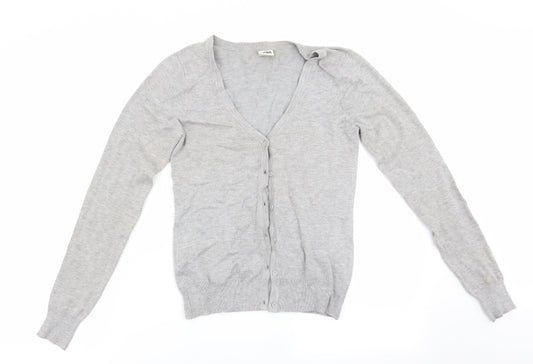 VERO MODA Womens Grey   Cardigan Jumper Size XS