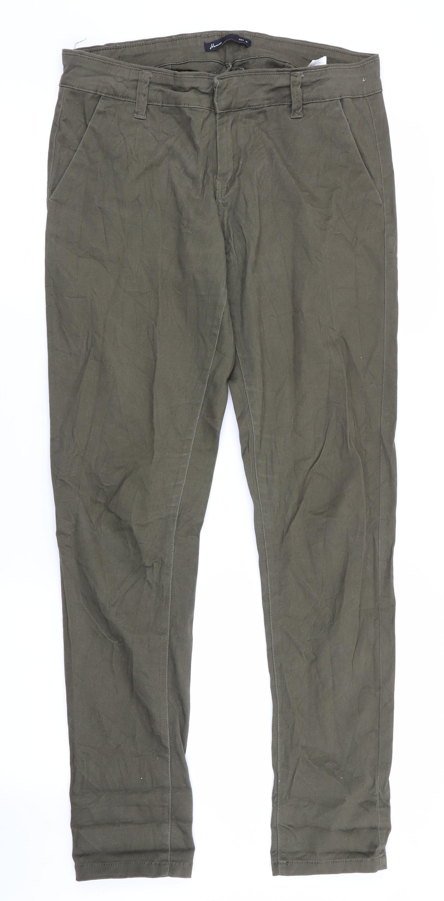 House Womens Green   Chino Trousers Size M L31 in