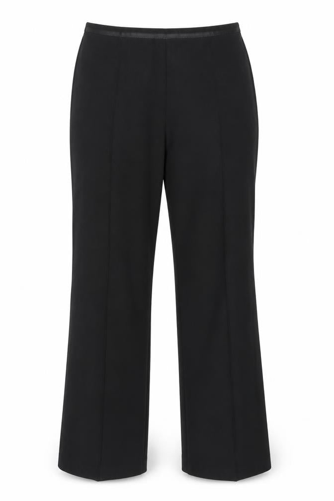 Marks and Spencer Womens Black   Trousers  Size 14 L30 in - Detailed waist