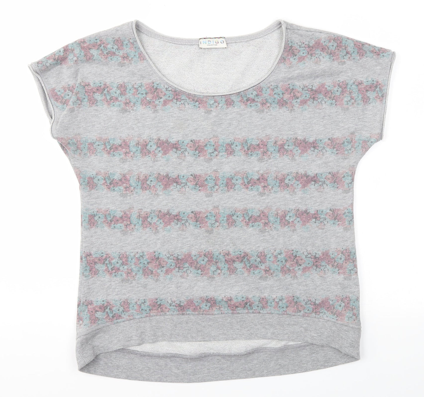 M&S Womens Grey   Basic T-Shirt Size 12