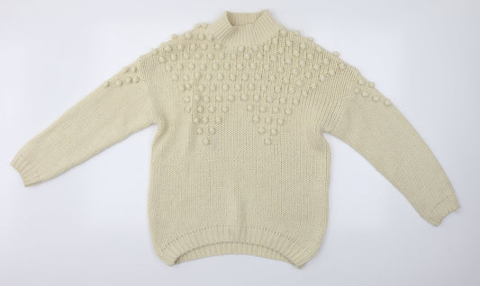 Golden Days Womens Beige   Pullover Jumper Size L
