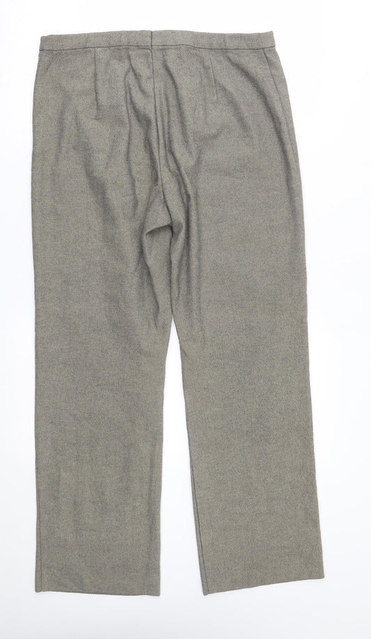 H&M Womens Beige   Trousers  Size 32 in L28 in