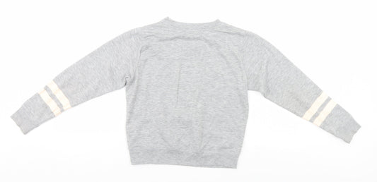 New Look Boys Grey   Pullover Jumper Size S  - Do Not Disturb