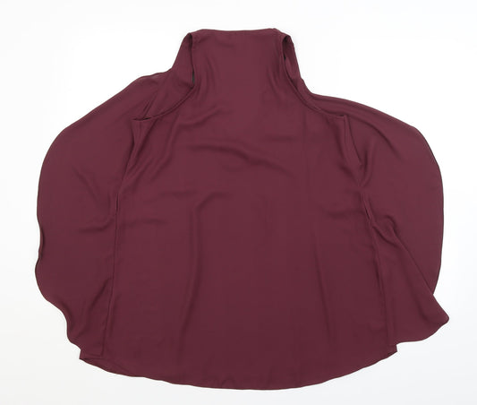 River Island Womens Purple   Basic Blouse Size 8