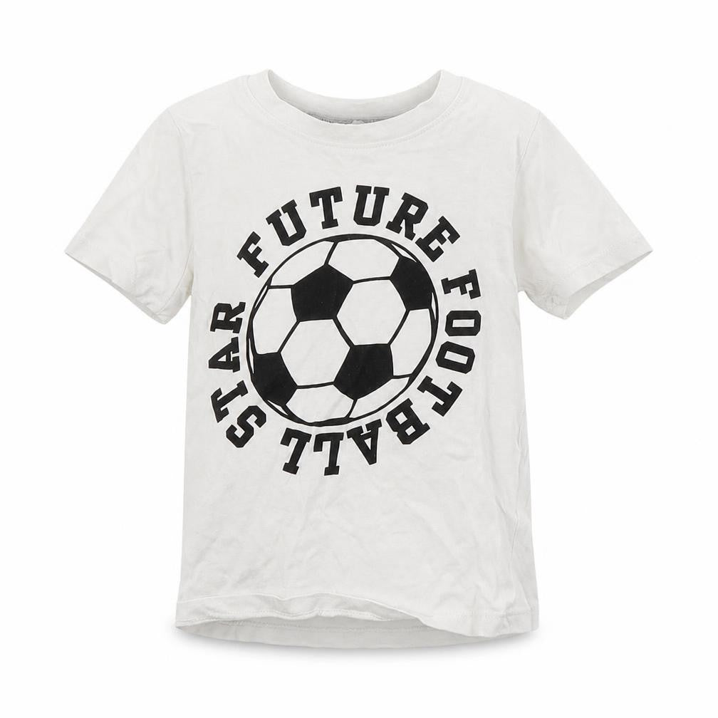 H&M Boys White   Basic T-Shirt Size 3-4 Years