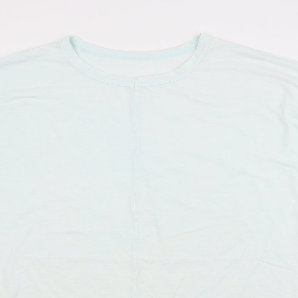 Preworn Womens Blue   Basic T-Shirt Size XL