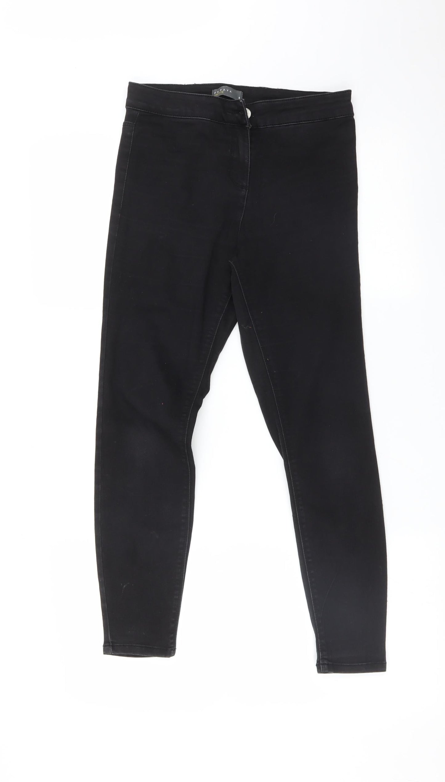 Papaya Womens Black   Jegging Jeans Size 8 L24 in