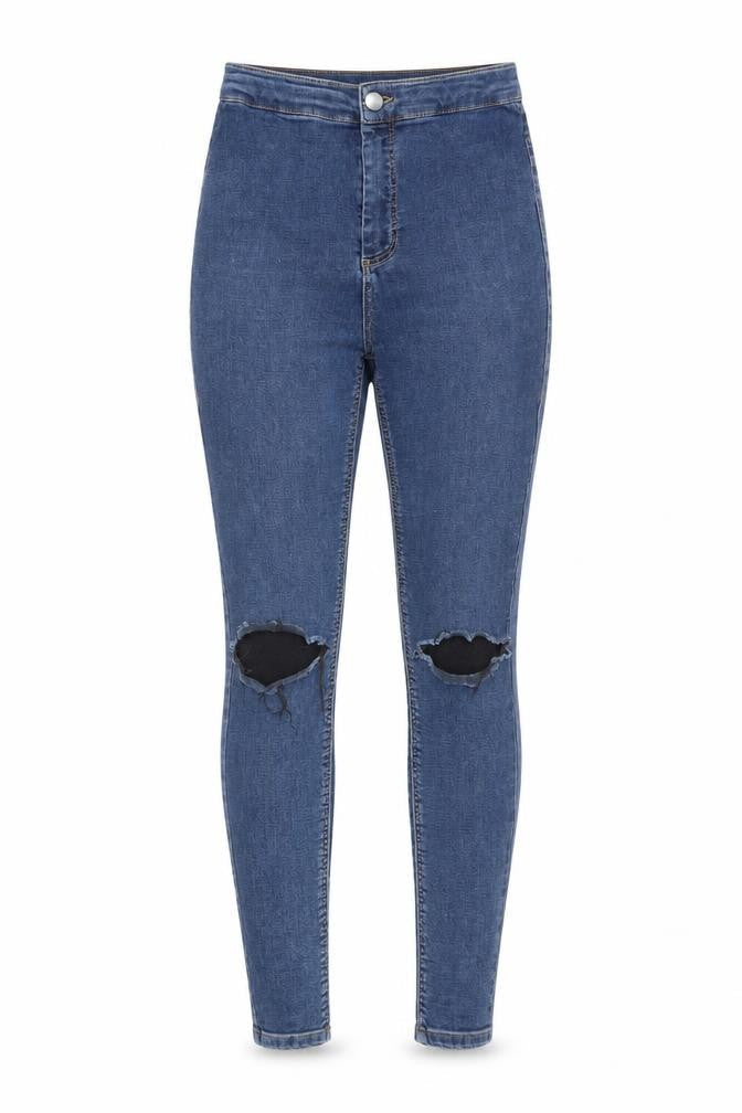 Topshop Womens Blue   Skinny Jeans Size 28 L30 in