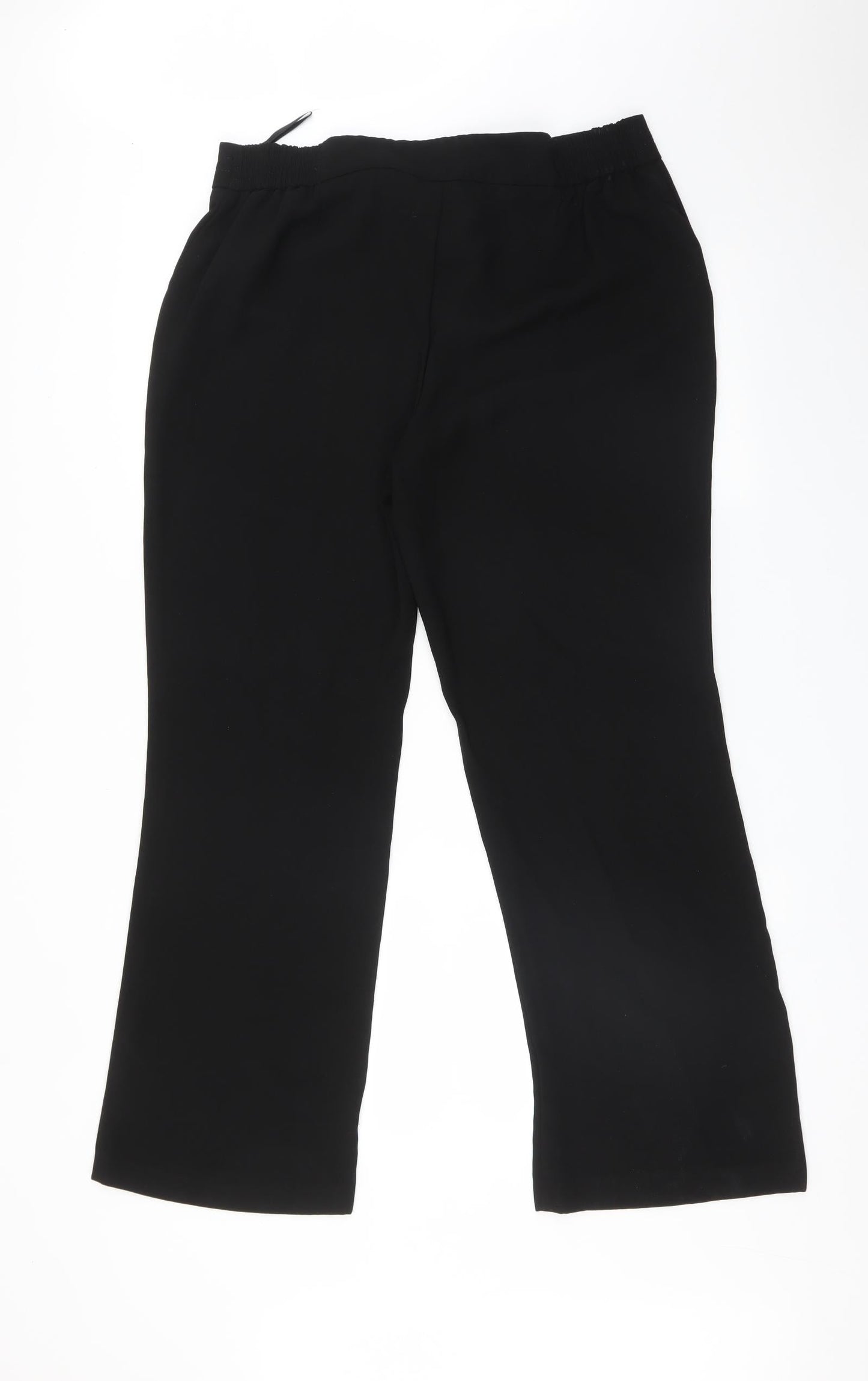 Savoir Womens Black   Trousers  Size 16 L29 in
