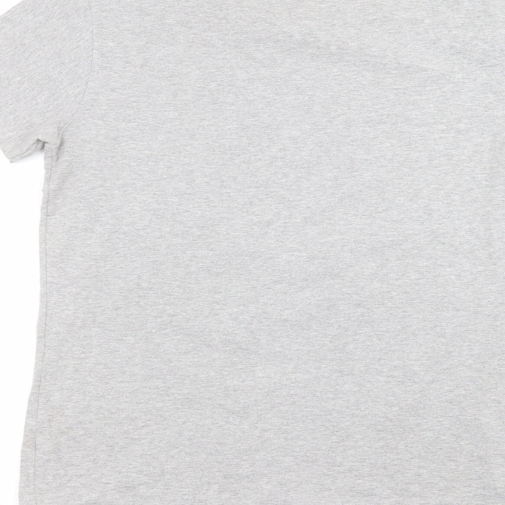 Preworn Womens Grey   Basic T-Shirt Size L