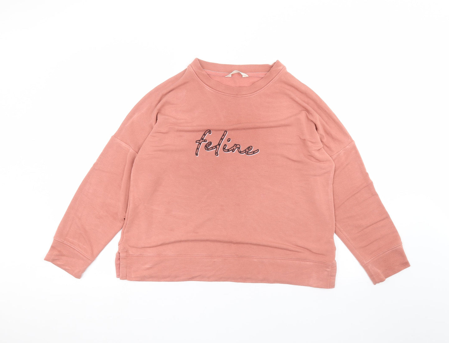 Marks and Spencer Womens Pink   Pullover Jumper Size 14