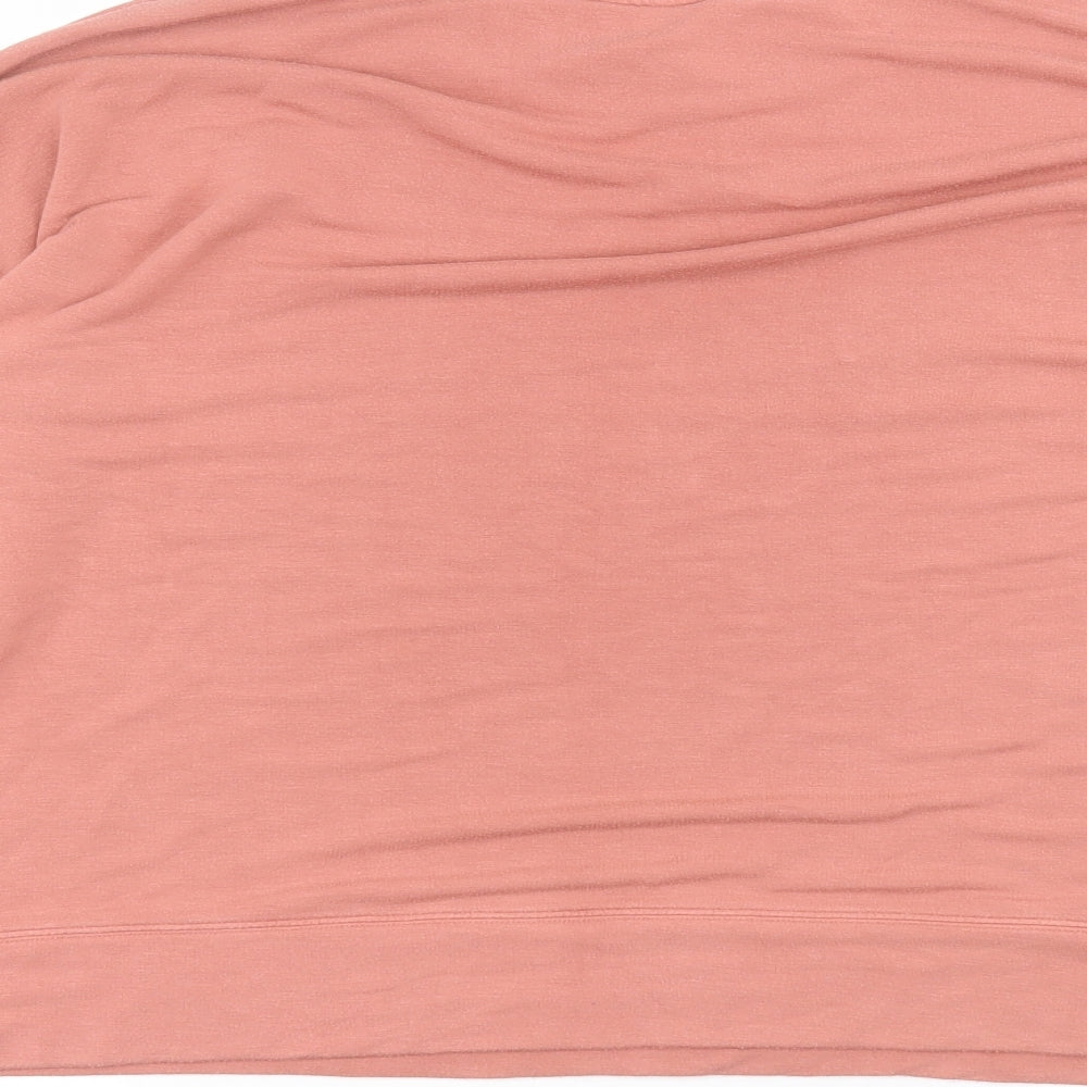 Marks and Spencer Womens Pink   Pullover Jumper Size 14