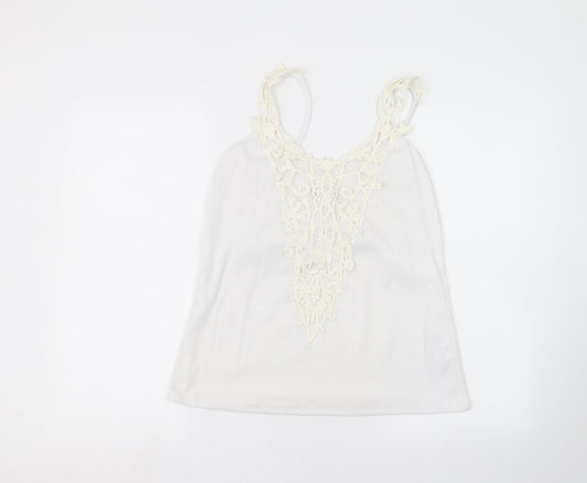 Zanzea Womens White   Basic T-Shirt Size M
