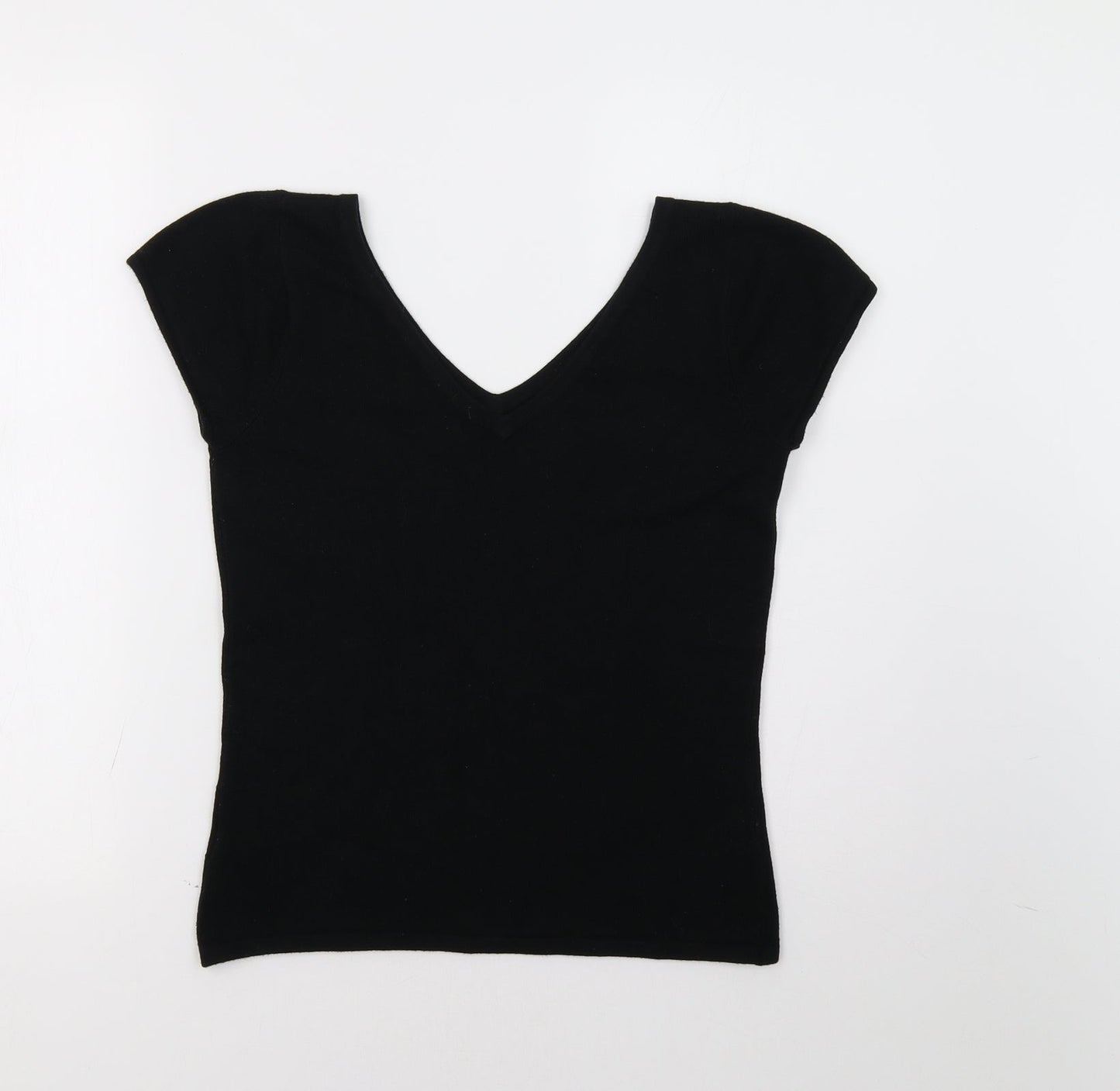 Evan-Picone Womens Black   Pullover Jumper Size M