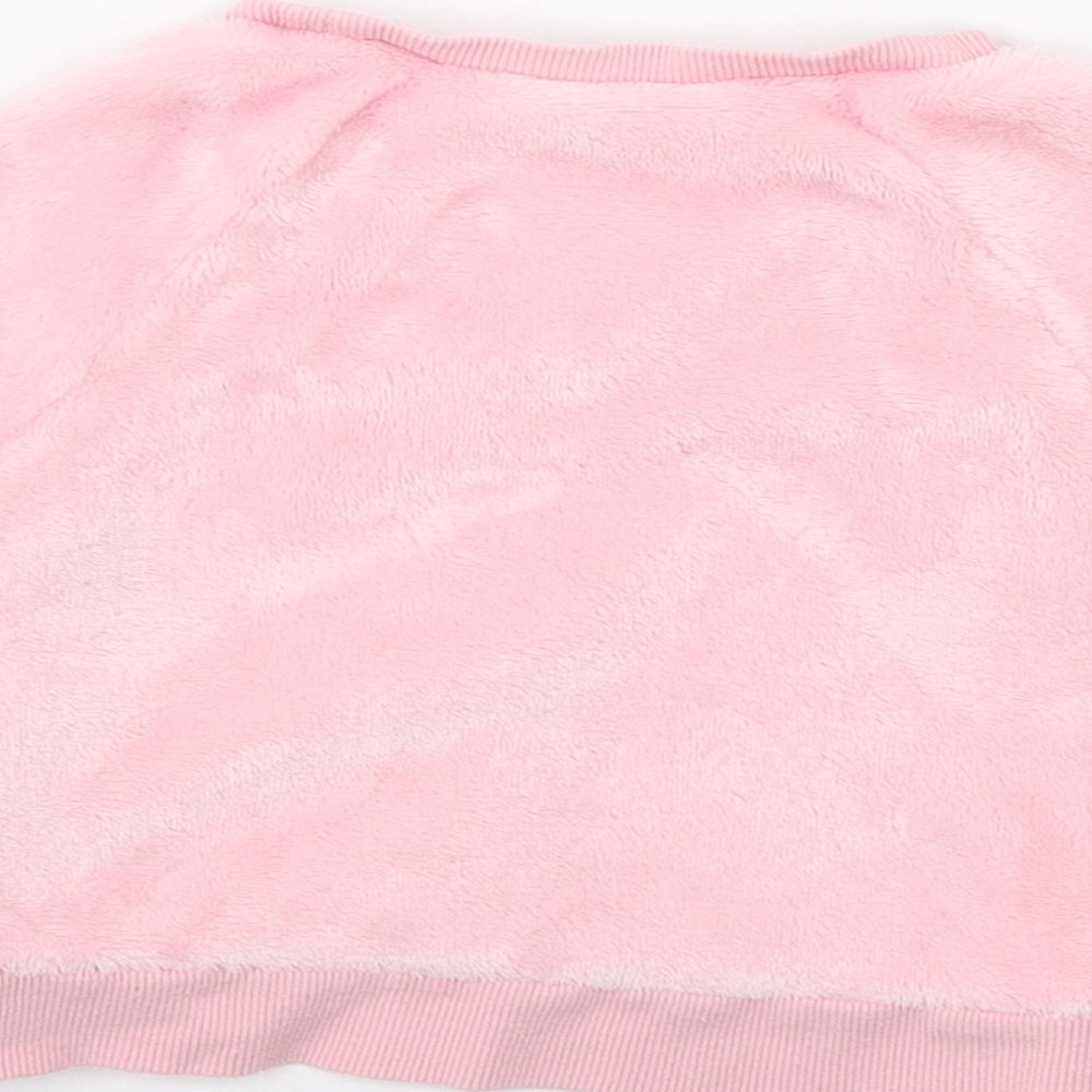 Very Baby Pink   Pullover Jumper Size 9-12 Months  - Unicorn