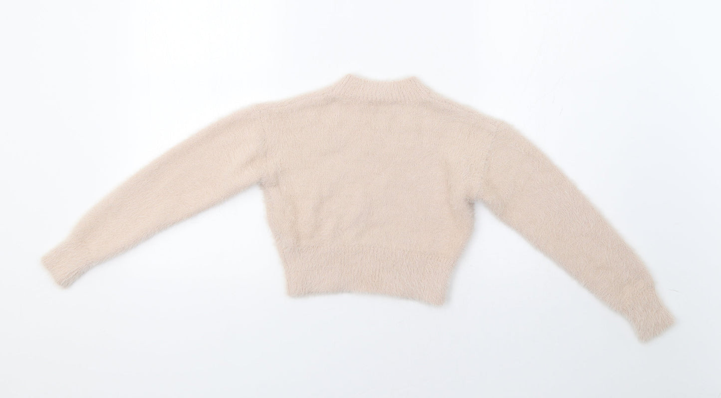 New Look Girls Beige   Pullover Jumper Size 10-11 Years