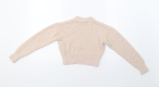 New Look Girls Beige   Pullover Jumper Size 10-11 Years